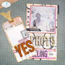 Elizabeth Craft Designs Die Set- Yes Joy Page, ECD2077
