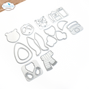 Elizabeth Craft Designs Die Set- Oli the Bear, ECD2092