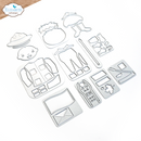 Elizabeth Craft Designs Die Set- Peter the Mountie, ECD2095