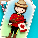 Elizabeth Craft Designs Die Set- Peter the Mountie, ECD2095