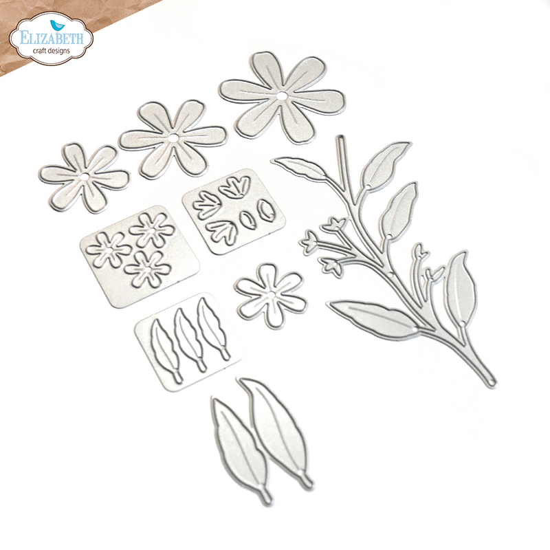 Elizabeth Craft Designs Die Set- Wildflower 2, ECD2097