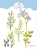 Elizabeth Craft Designs Die Set- Greenery Fillers 1, ECD2100