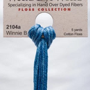 Weeks Dye Works 6-Strand Embroidery Floss 5yd - Winnie B Blue, WDW-2104a