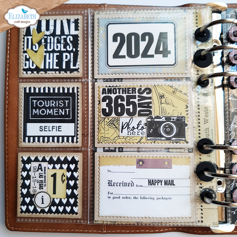 Elizabeth Craft Designs Die Set- Sidekick: Postage Stamps Filters 2, ECD2105