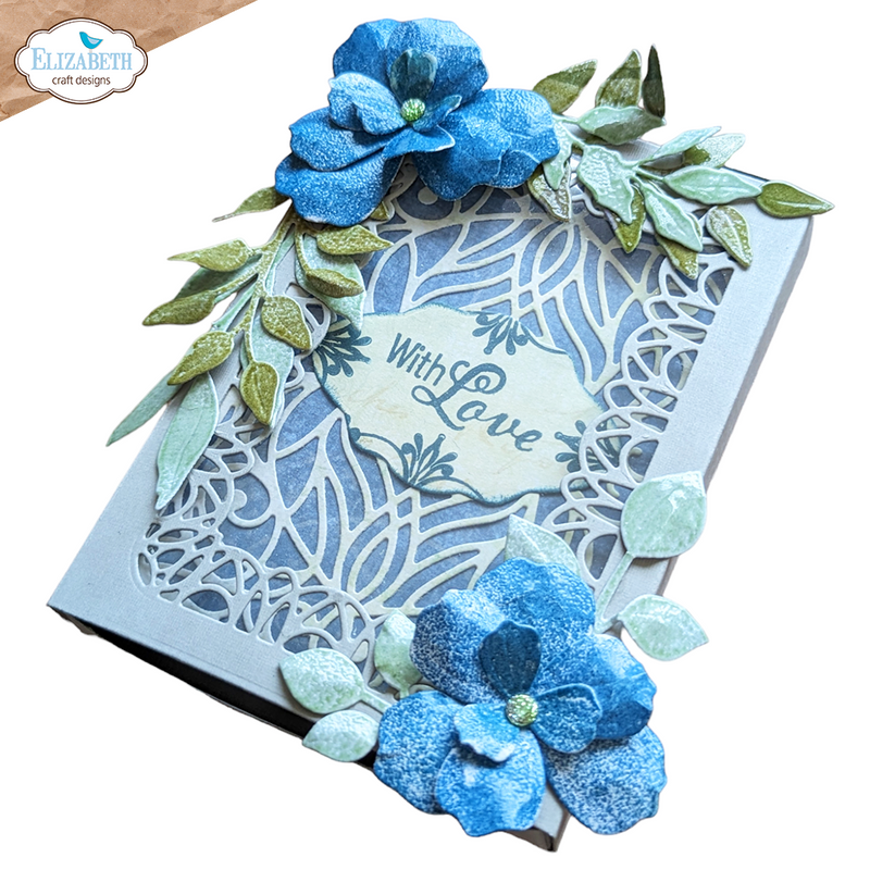 Elizabeth Craft Designs Die Set - Elegant Decorative Box, 2123 by: Paper Flowers