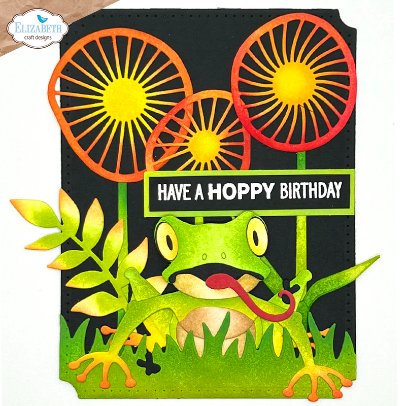 Elizabeth Craft Designs Die Set - Freddy the Frog, ECD2125