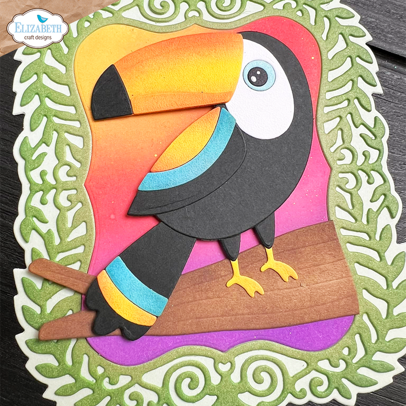 Elizabeth Craft Designs Die Set - Teddy the Toucan, ECD2126