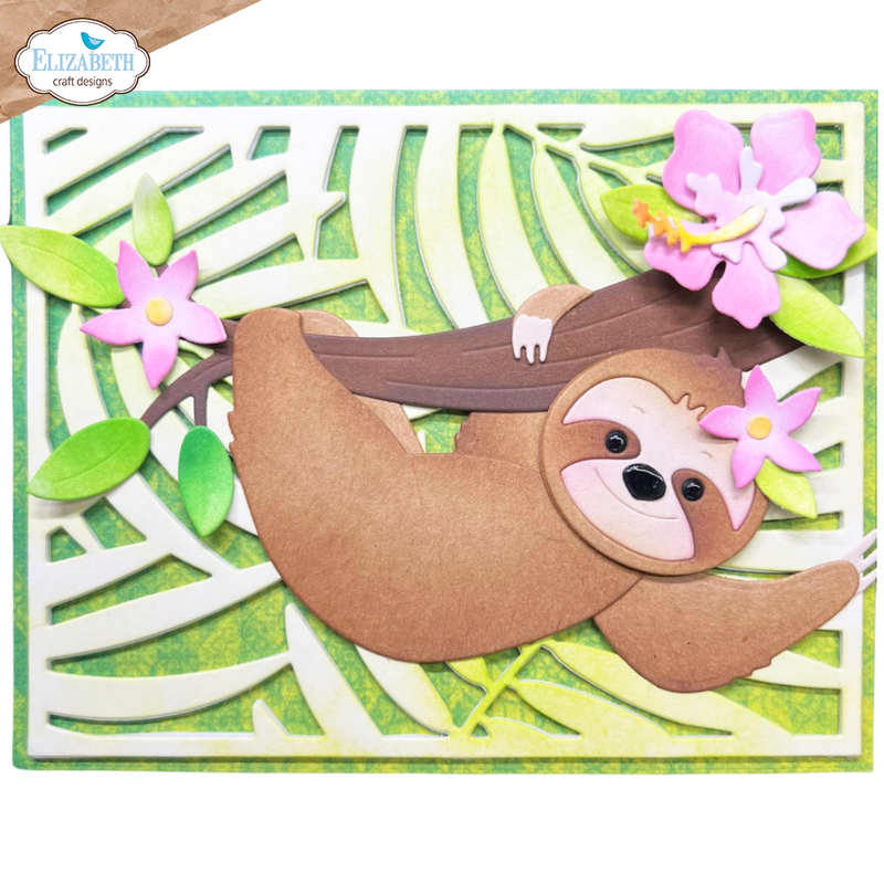 Elizabeth Craft Designs Die Set - Slow the Sloth, ECD2127