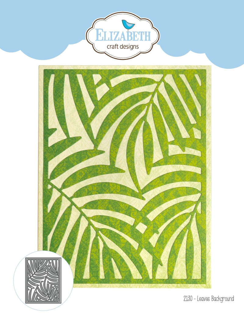 Elizabeth Craft Designs Die Set - Leaves Background, ECD2130