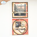 Elizabeth Craft Designs Dies - Pocket Page Fillers 2 - Full Size Postage Stamps, 2146