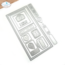 Elizabeth Craft Designs Dies - Pocket Page Fillers 3 - Full Size Page, 2147