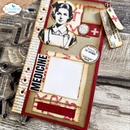Elizabeth Craft Designs Dies - Pocket Page Fillers 3 - Full Size Page, 2147