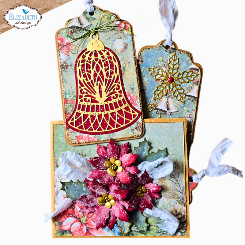 Elizabeth Craft Designs Die Set -joyous Ornament - Bell, 2156