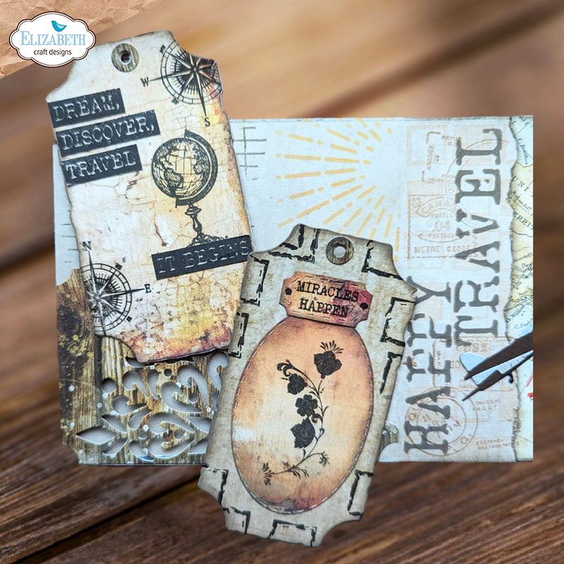 Elizabeth Craft Designs Dies - Classic ATC, 2161