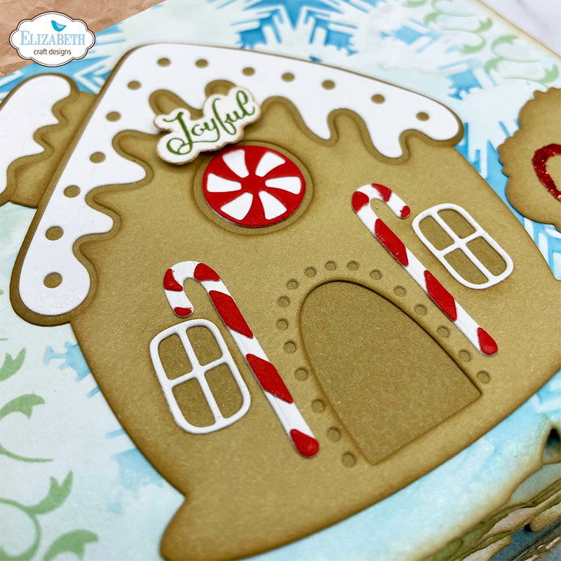 Elizabeth Craft Designs Die Set - Gingerbread House, 2165