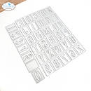 Elizabeth Craft Designs Die Set - Stencil Alphabet, 2173