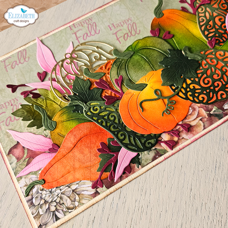 Elizabeth Craft Designs Die Set - Autumn Pumpkins, 2184 by: Angelica Turner