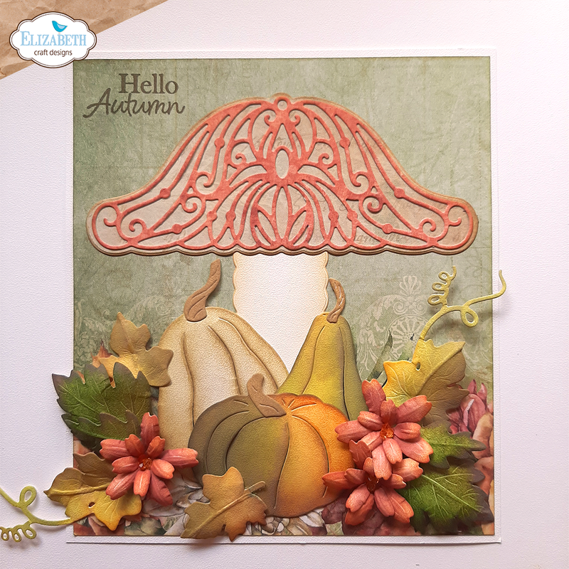 Elizabeth Craft Designs Die Set - Autumn Pumpkins, 2184 by: Angelica Turner