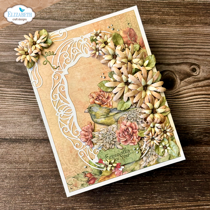 Elizabeth Craft Designs Die Set - Autumn Fancy Frame, 2185 by: Angelica Turner