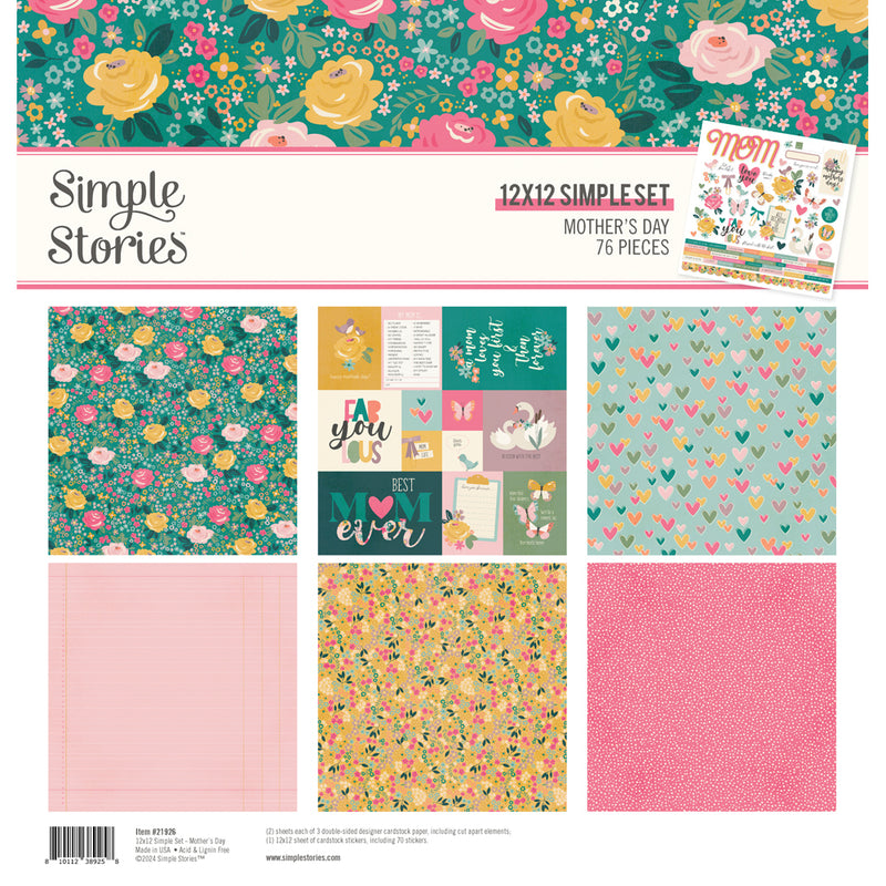 Simple Stories - 12x12 Simple Set- Mother's Day, MTD21926