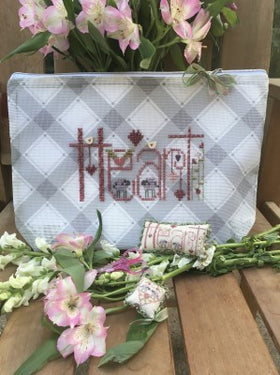 Shepard's Bush Printworks Chart - Heart Bag, 22-1133