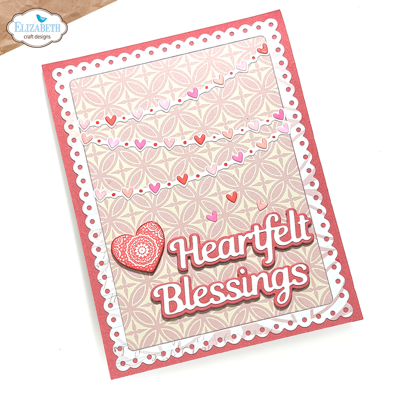 Elizabeth Craft Designs Die Set - Happy Banners, 2200 by: Annette Green