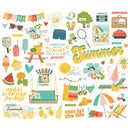 Simple Stories Bits & Pieces - Summer Snapshots, SMS22018