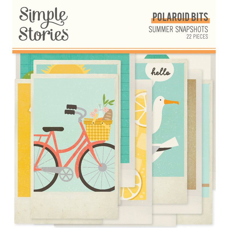 Simple Stories Polaroid Bits - Summer Snapshots, SMS22020