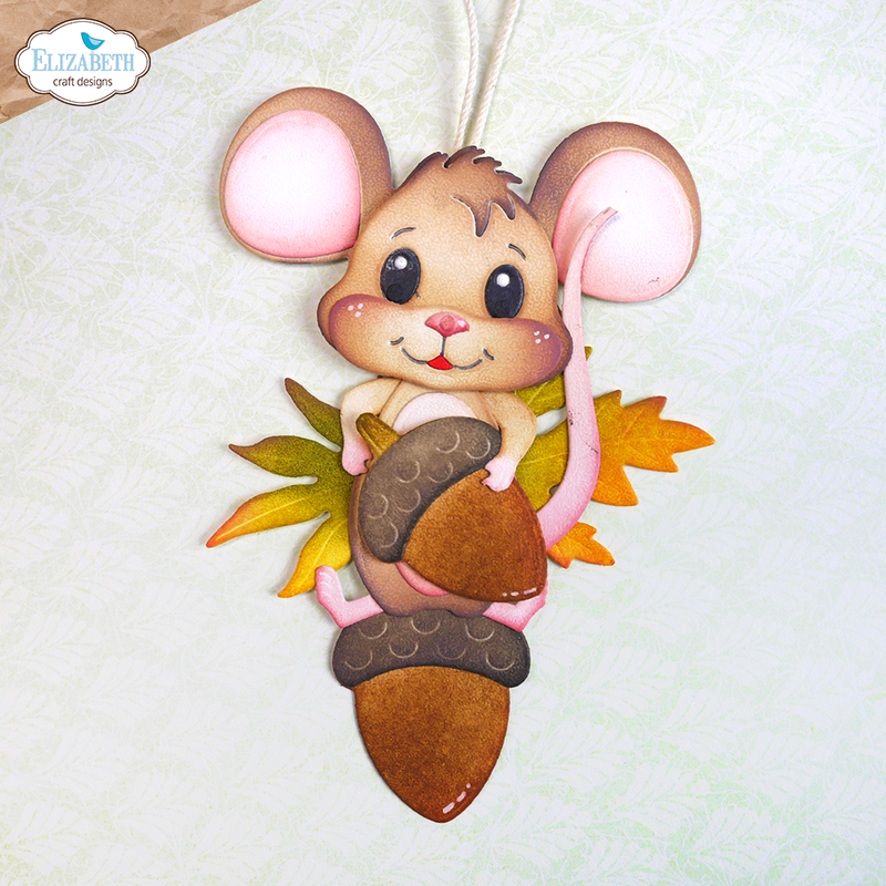 Elizabeth Craft Designs Die Set - Little  Mouse, 2204