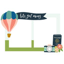 Simple Stories Chipboard Frames - Pack Your Bags, PYB22123