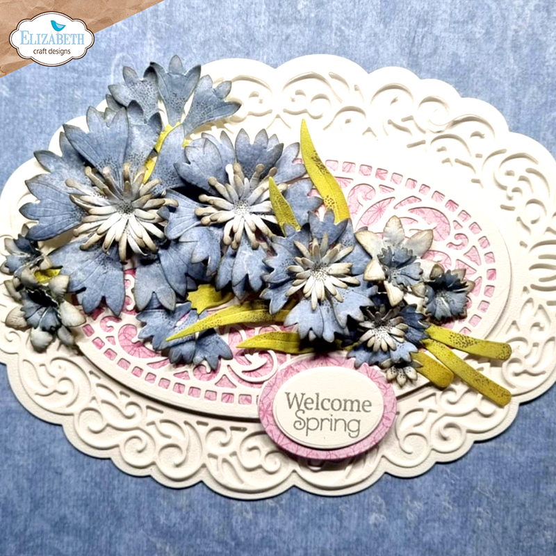 Elizabeth Craft Designs Die Set - Cornflower, 2216 by Angelica Turner