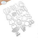 Elizabeth Craft Designs Die Set - Bunny, 2222