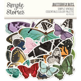 Simple Vintage Essentials Color Palette - Butterfly Bits, VCP22231