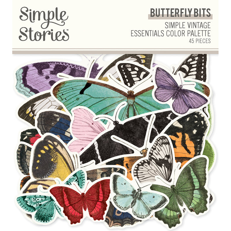 Simple Vintage Essentials Color Palette - Butterfly Bits, VCP22231