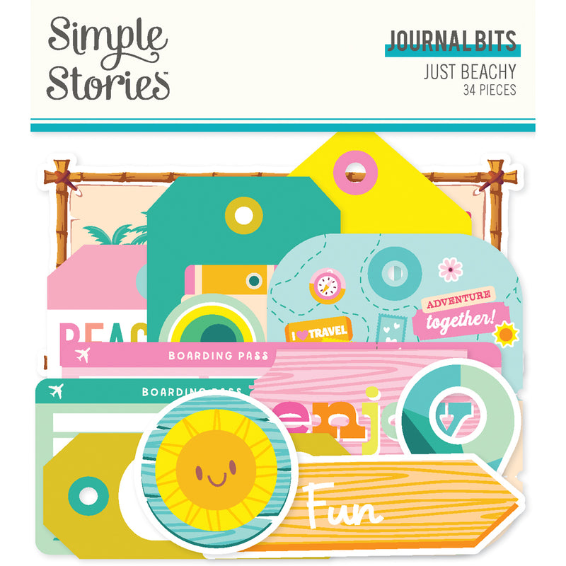 Simple Stories Journal Bits - Just Beachy, JBY22319