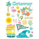 Simple Stories Rub-Ons - Just Beachy, JBY22323