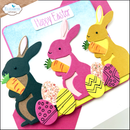Elizabeth Craft Design Dies - Picnic Basket & Bunny, 2234