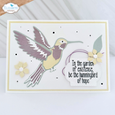 Elizabeth Craft Design Dies - Layered Hummingbird, 2235