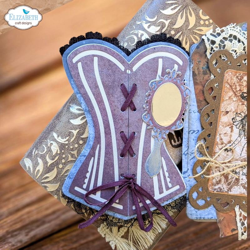 Elizabeth Craft Design Dies - Laced Up, 2240