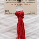 Weeks Dye Works 6-Strand Embroidery Floss 5yd - Red Rocks, WDW-2240