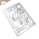 Elizabeth Craft Design Dies - Playful Grunge, 2241