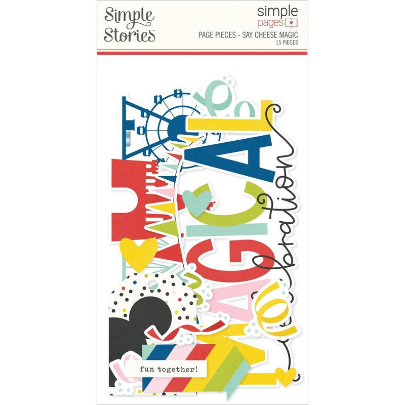 Simple Stories Simple Pages Page Pieces - Say Cheese Magic, 22428