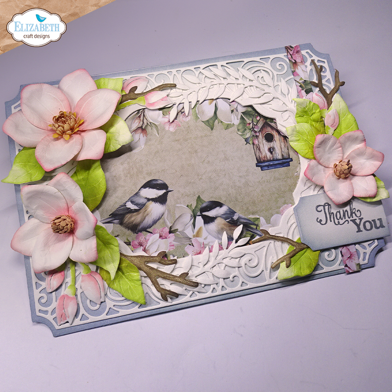 Elizabeth Craft Design Dies - Magnolia, 2245