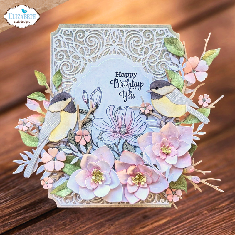 Elizabeth Craft Design Dies - Magnolia, 2245