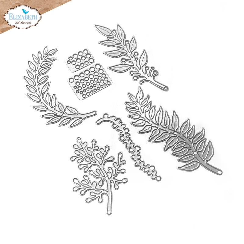 Elizabeth Craft Design Dies - Greenery Fillers 2, 2246