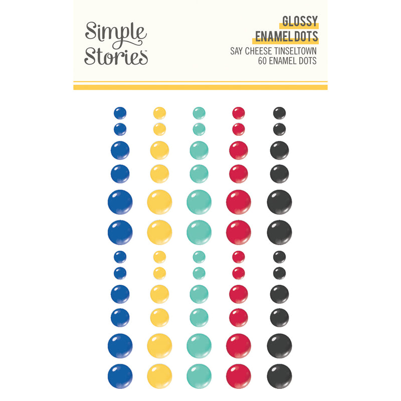 Simple Stories Enamel Dots - Say Cheese Tinseltown, 22469