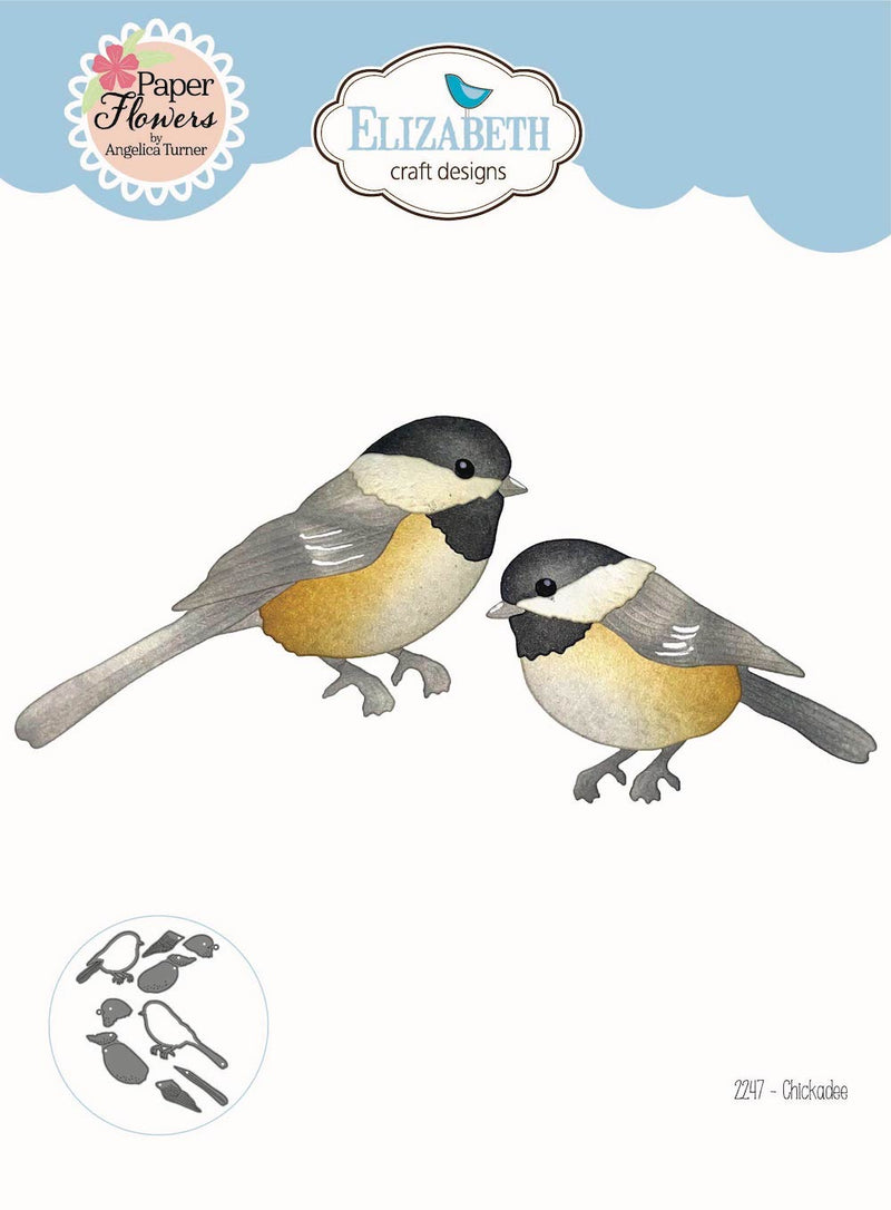 Elizabeth Craft Design Dies - Chickadee, 2247