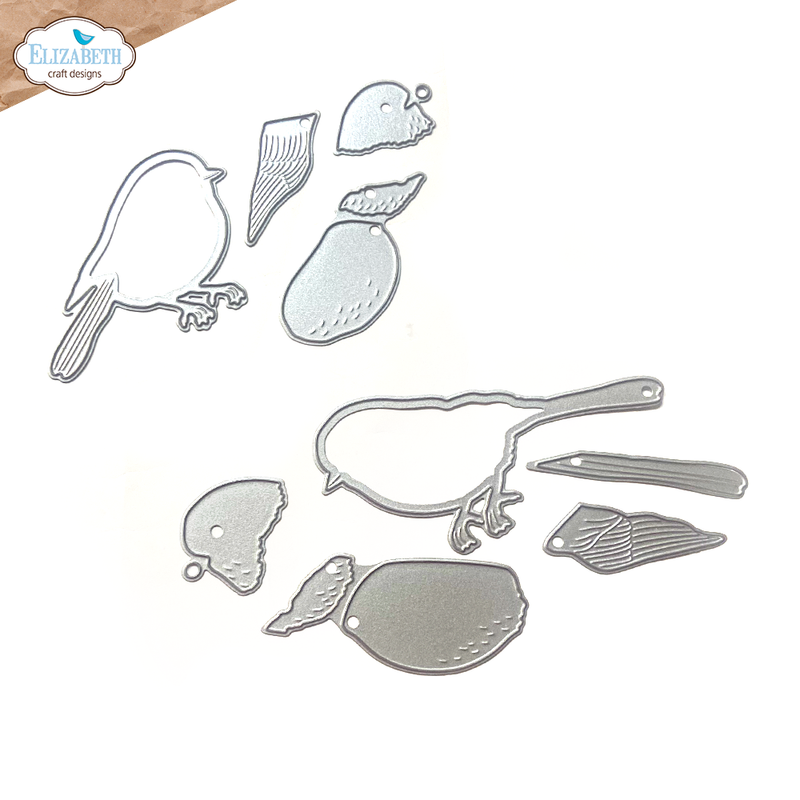 Elizabeth Craft Design Dies - Chickadee, 2247