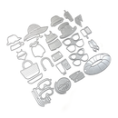 Elizabeth Craft Designs Die Set - Beach Accessories, 2257
