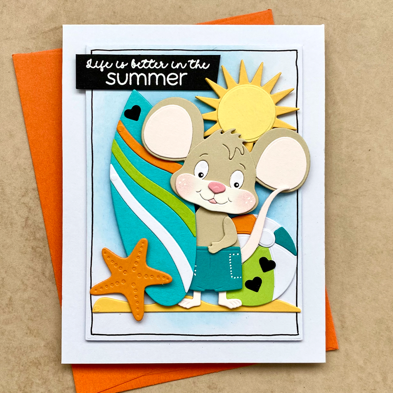 Elizabeth Craft Designs Die Set - Beach Scenery, 2258